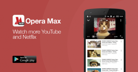 Opera Max YouTube en Netflix