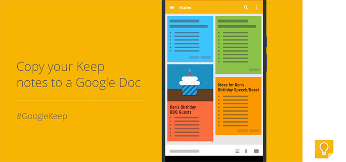 Google Keep krijgt handige Google Docs-integratie