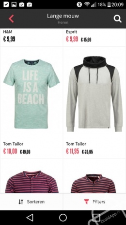 Kleding.nl app