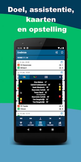 Voetbal NL app