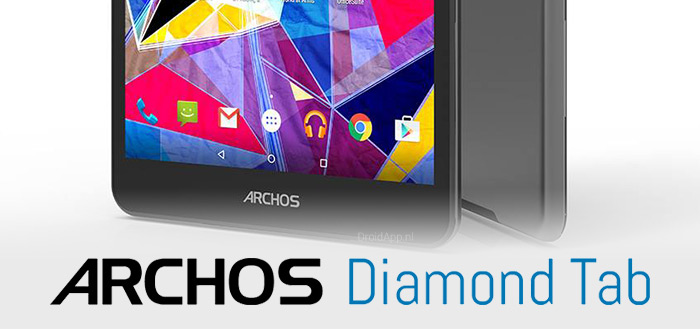 Archos Diamond Tab: interessante 4G-tablet aangekondigd