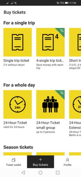 bvg ticket app