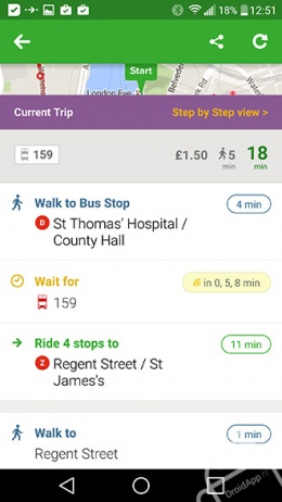 Citymapper Londen