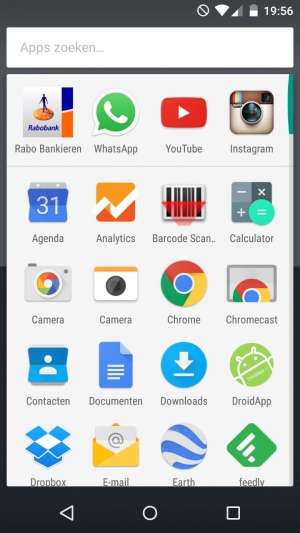 Google Now Launcher nieuw