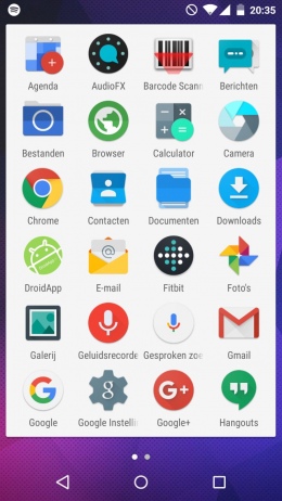 Google Now Launcher oud