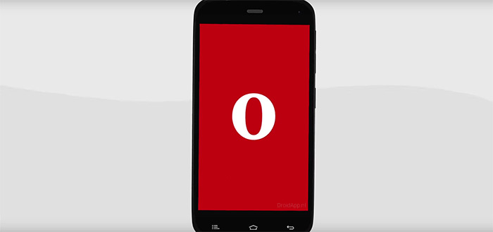 Opera Mini browser header