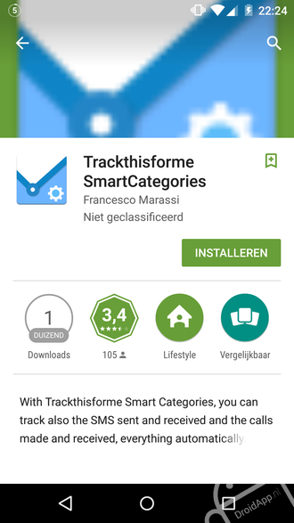 Trackthisforme app