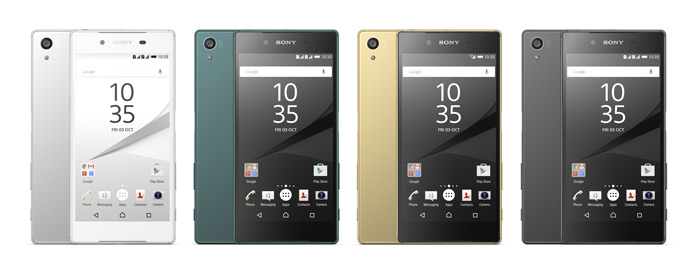 Sony Xperia Z5 kleur