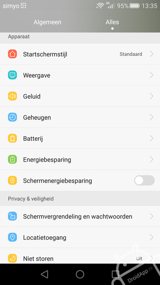 Huawei Ascend P7 Android 5.1.1 Lollipop