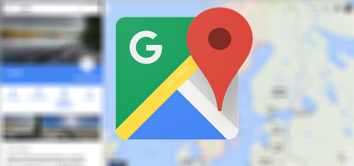 Google Maps header