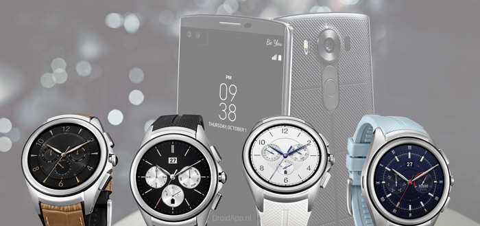 LG toont LG Watch Urbane (2e generatie) en LG V10-smartphone