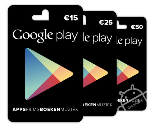 Google Play Gift cards