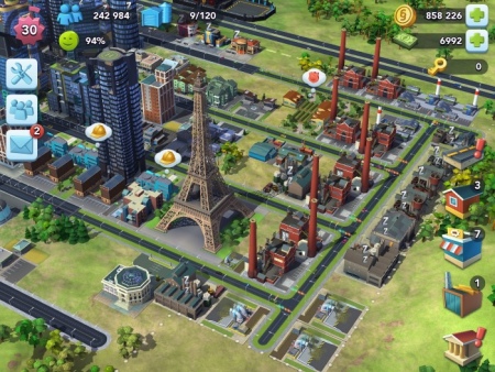 simcity buildit eiffeltoren