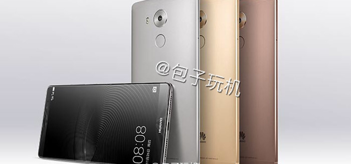 Huawei Mate 8: dunne, metalen phablet opgedoken in renders