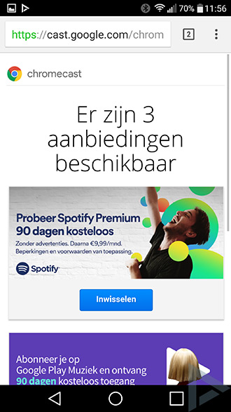 Spotify Premium Chromecast