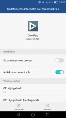 Huawei notificaties