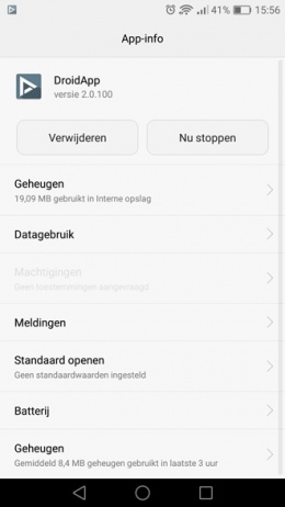 Huawei notificaties