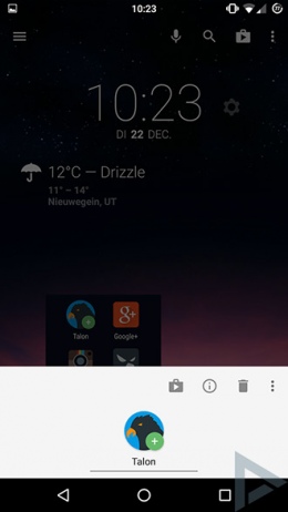 Action launcher icon 3.7