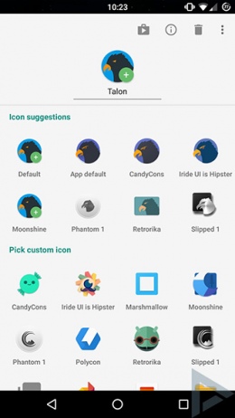 Action launcher quickedit