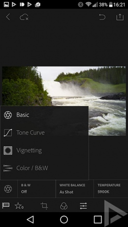 Adobe Lightroom Android