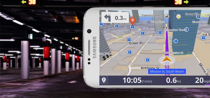 Navigatie-app Sygic voegt parkeerfunctie toe; nooit meer zoeken naar een parkeerplaats