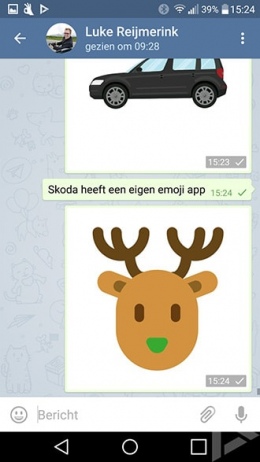 Skoda emoji app Skodajis