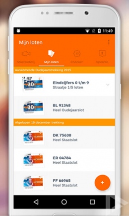 Staatsloterij app