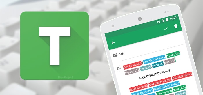Texpand: een super handige app om snel tekst in te voeren