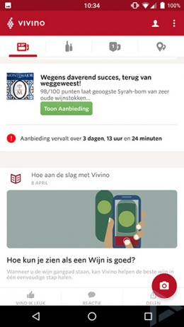 Vivino wijn app