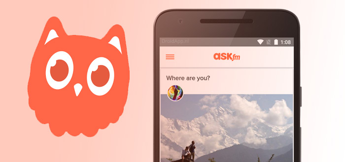 ASKfm app voor Android geüpdatet naar versie 3.0