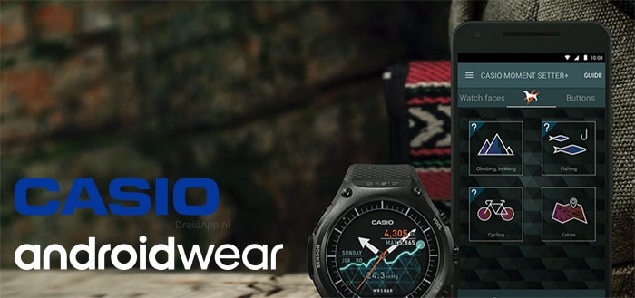 Casio smartwatch header