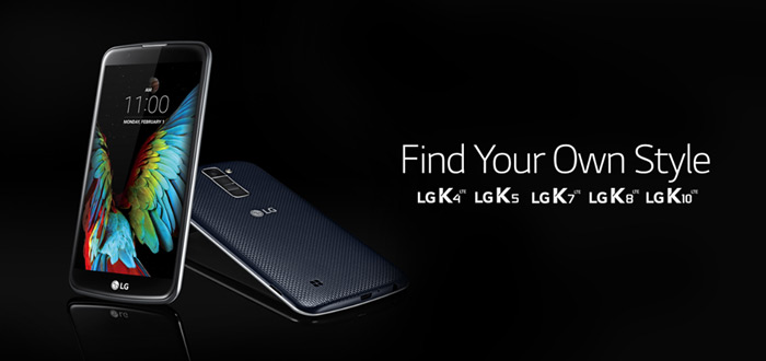 LG K-serie verder uitgebreid met K4, K5 en K8