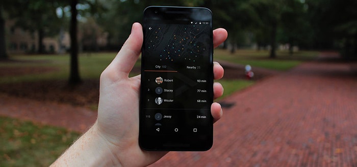 Human: sociale fitness-tracker uitgebracht voor Android