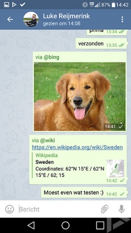 Telegram Inline Bots