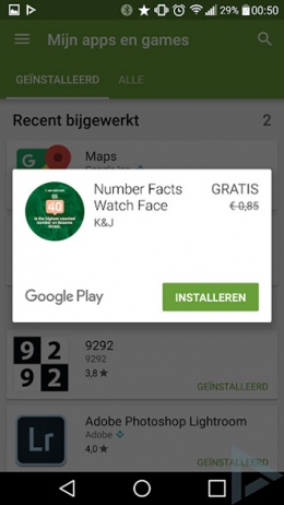 promocode inwisselen play store