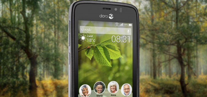 Doro 8031: senioren-smartphone met 4G onthuld op MWC