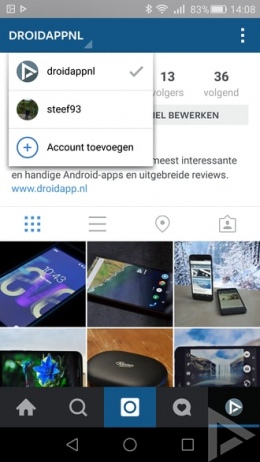 Instagram accounts