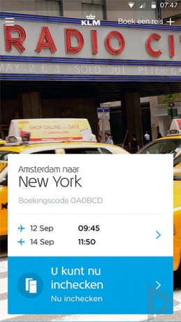 KLM app 7.0