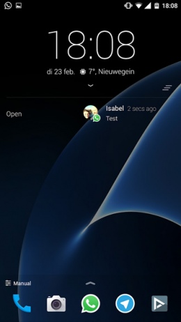 Microsoft Next Lock Screen