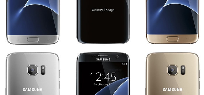 vloot parfum Watt Samsung Galaxy S7 en S7 Edge in alle kleuren te zien op nieuwe foto's