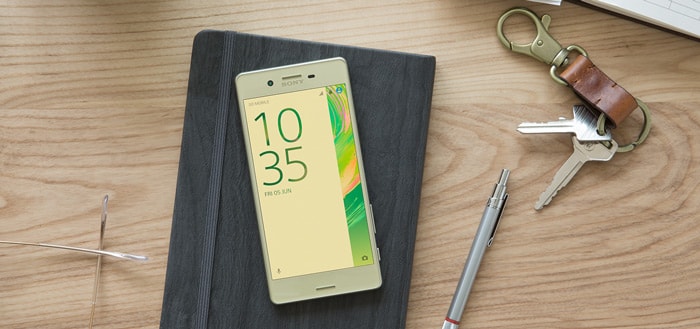 Sony geeft Android 7.0 Nougat Concept uit voor Xperia X in Europa