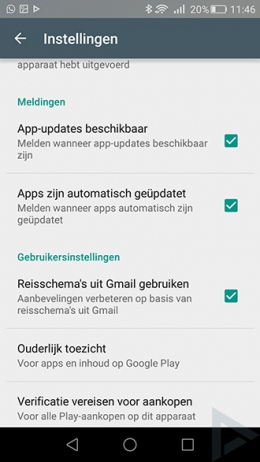 Play Store Gmail