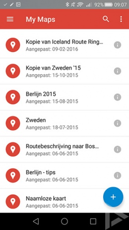 Google My Maps 2.0