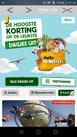 Jumbo Dagjes uit