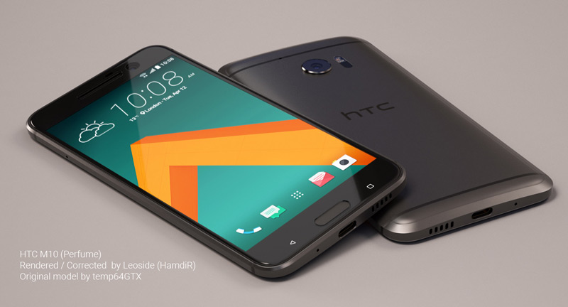 HTC 10 mock-up