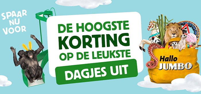 Jumbo Dagjes app: verzilver je voor korting op een dagje uit