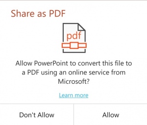 Microsoft Office opslaan als PDF