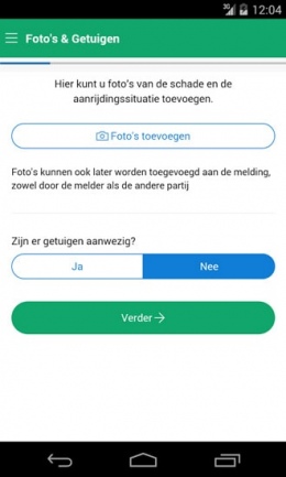 MobielSchadeMelden app