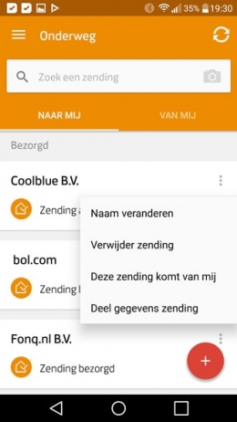 PostNL app 3.11