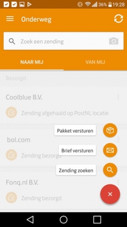 PostNL app 3.11